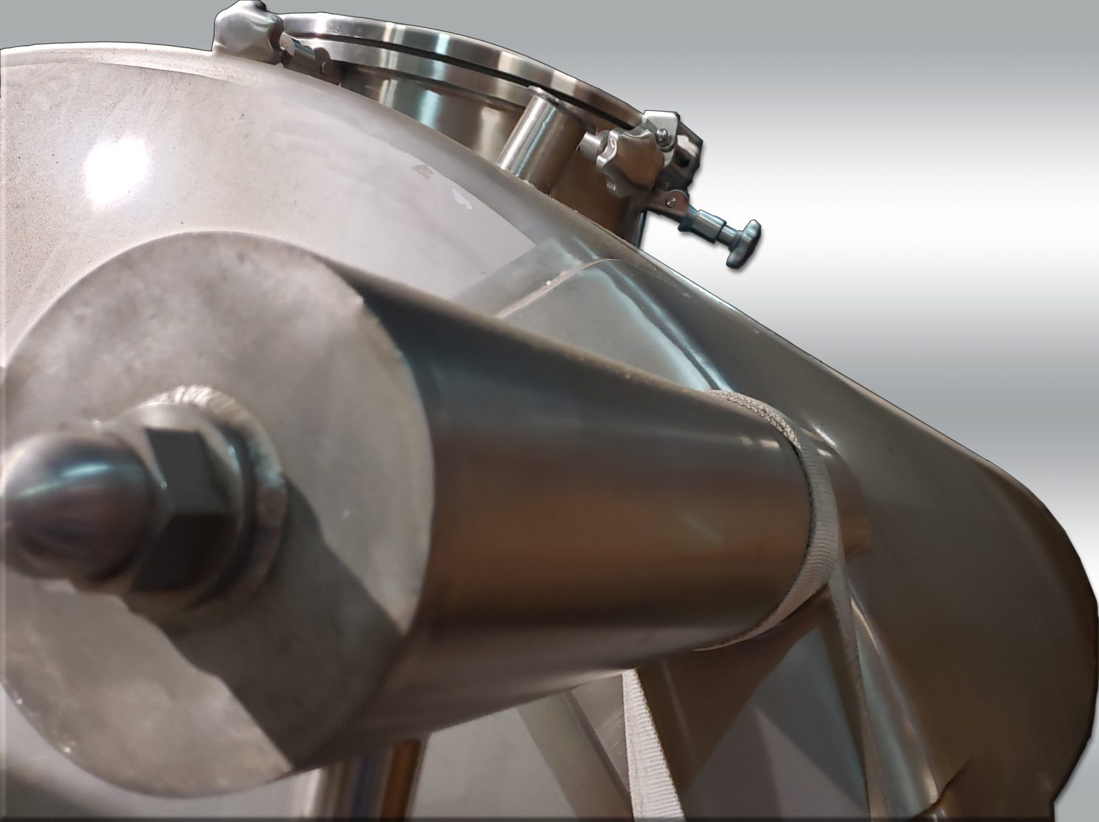 2500 gallon single shell stainless steel holding tank